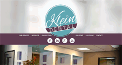 Desktop Screenshot of kleindental4u.com